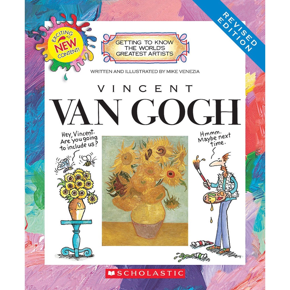 Vincent Van Gogh (Getting to Know the Worlds Greatest Artists)/Mike Venezia【禮筑外文書店】