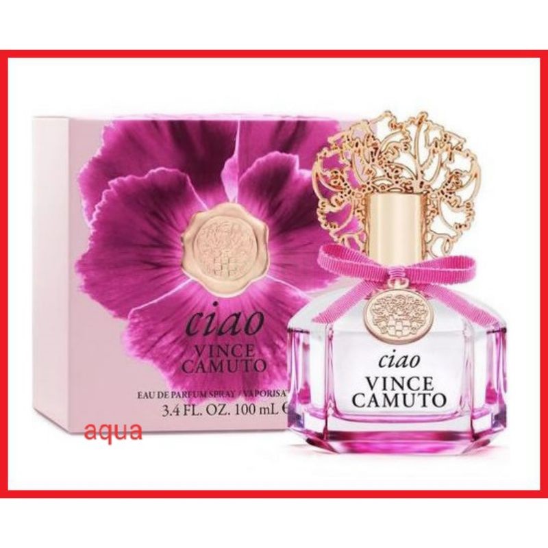 💕💯嚴選 VINCE CAMUTO 🤗文斯卡穆托 CIAO 女性淡香精 100ML  / 禮盒