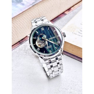 SEIKO 精工 PRESAGE 庭園系列 開芯鏤空 機械錶 4R39-00W0G SSA463J1 公司貨