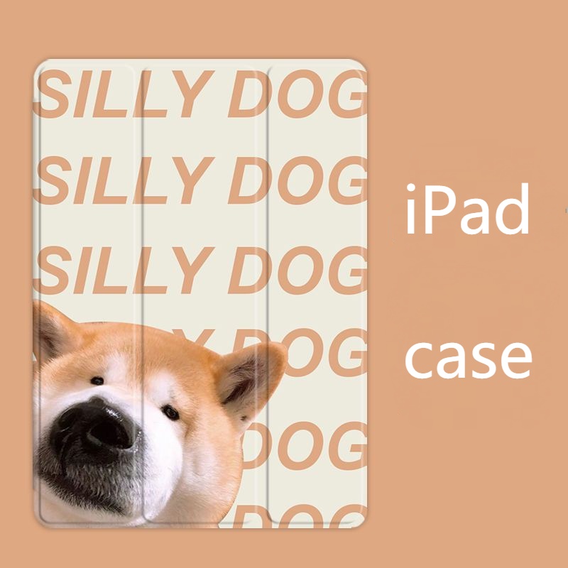 有趣的柴犬保護套 iPad air 4 5 mini 6 保護套 iPad gen5/6 air1/2 保護套 iPad