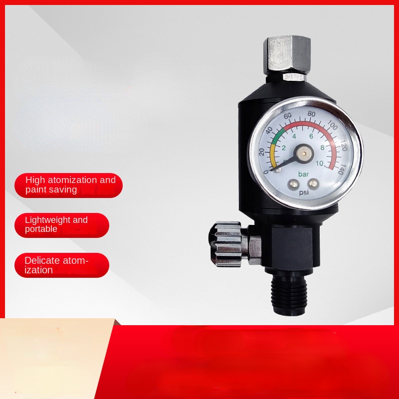 氣動噴霧器壓力表油水分離器噴漆工具調節閥過濾器水格尾格調節過濾器