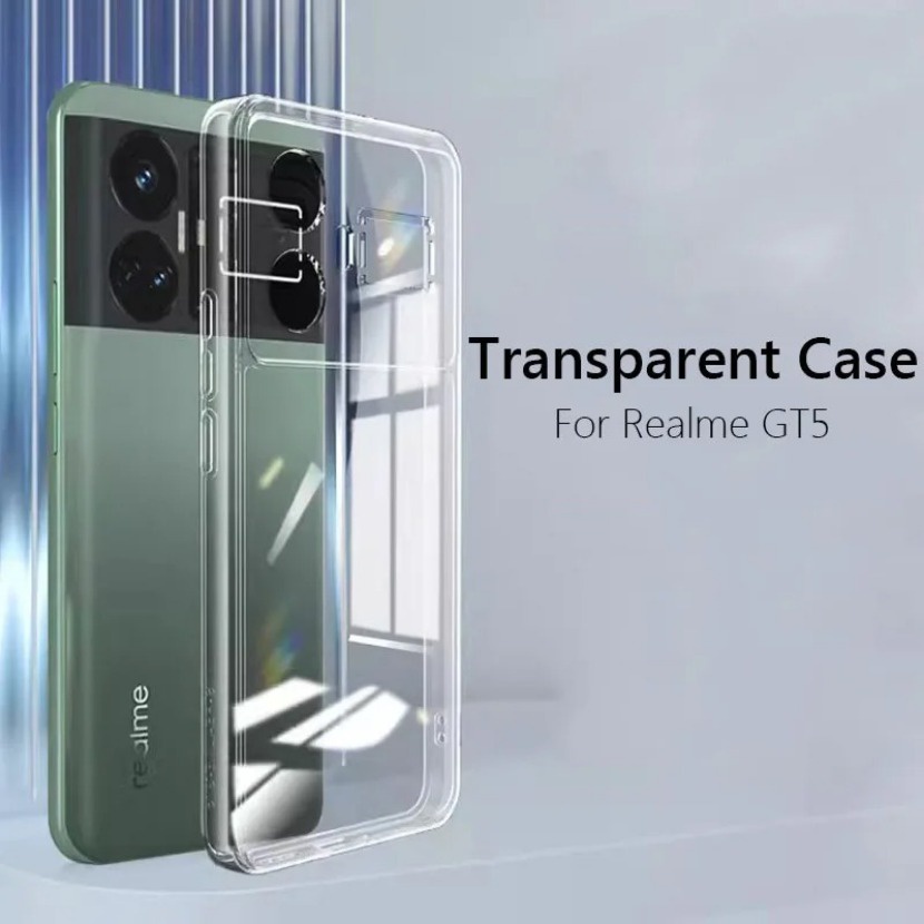 Realme 11 Pro+ 11X 5G GT5 GT Neo 5 SE 矽膠防震保護套軟殼透明手機殼