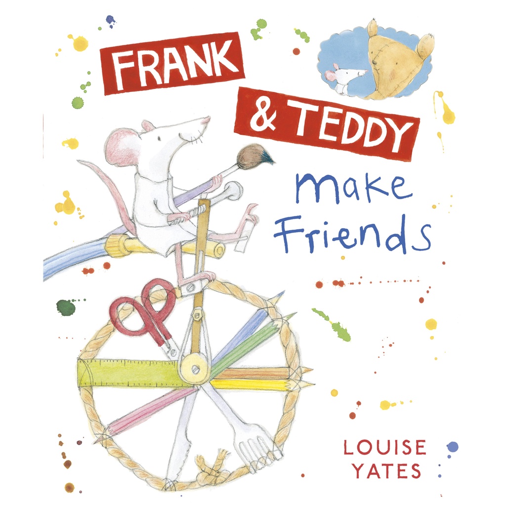 Frank and Teddy Make Friends/Louise Yates【禮筑外文書店】