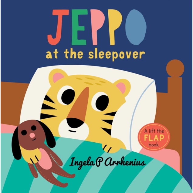 Jeppo at the Sleepover (a lift the flap book)(精裝)/Ingela P. Arrhenius【禮筑外文書店】