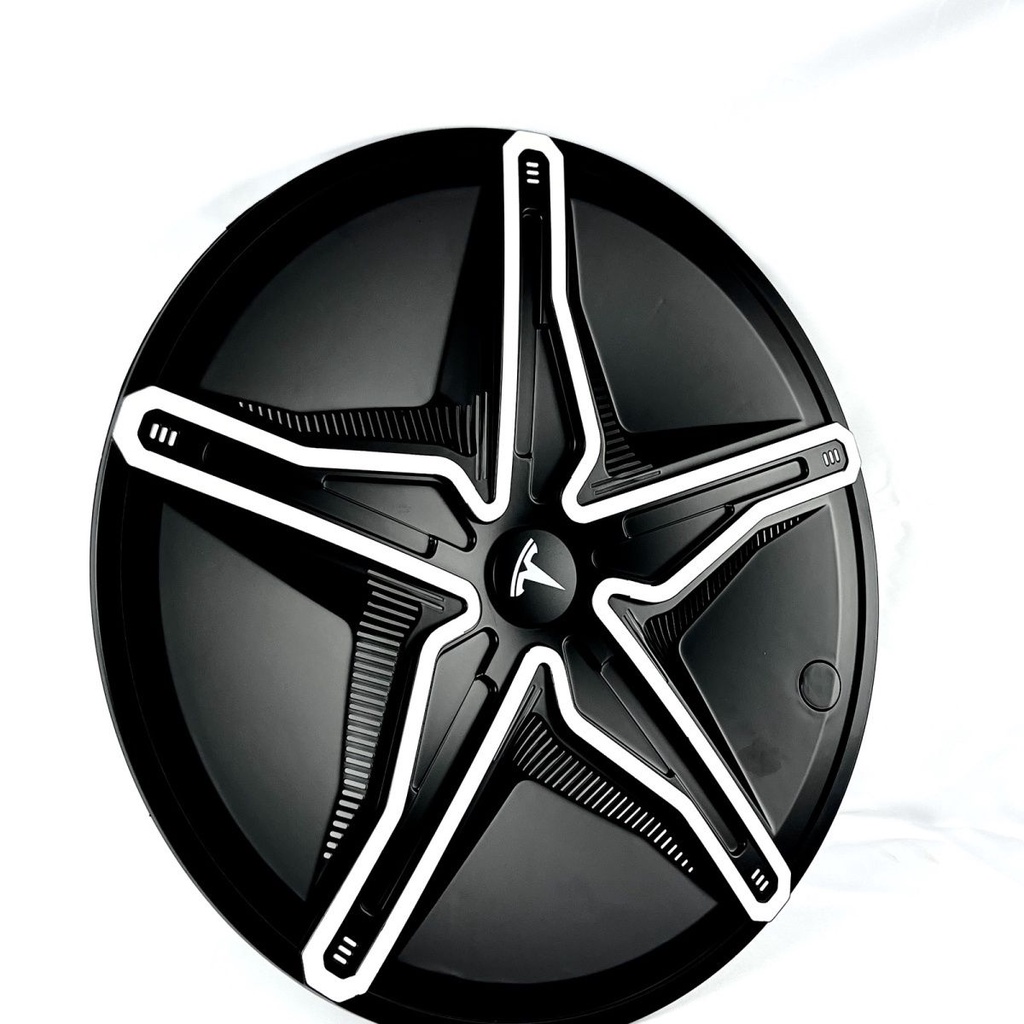 【個性輪轂蓋裝飾】特斯拉model3/modelY大猩輪轂蓋輪胎帽改裝輪轂罩,更顯時尚大氣Tesla