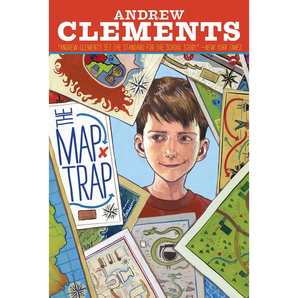 The Map Trap/Andrew Clements【禮筑外文書店】