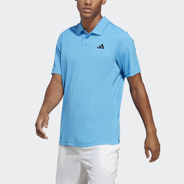Adidas Club Polo HS3280 男 短袖上衣 POLO衫 運動 網球 休閒 吸濕 排汗 亞洲版 水藍