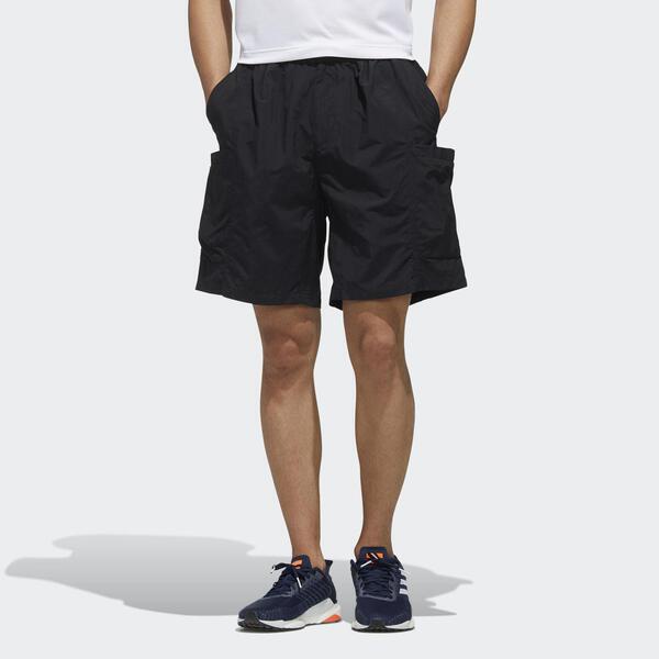 Adidas M Tec Wv Sho FM5401 男 短褲 運動 休閒 輕量 舒適 透氣 亞洲尺寸 黑