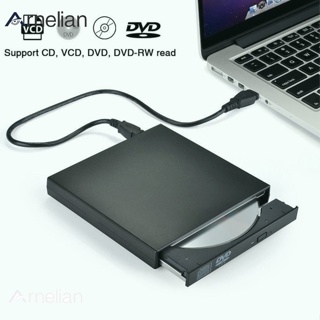 Arnelian Usb 外置 Dvd Cd Rw 光盤燃燒器組合驅動器閱讀器適用於 Windows 98/8/10 筆