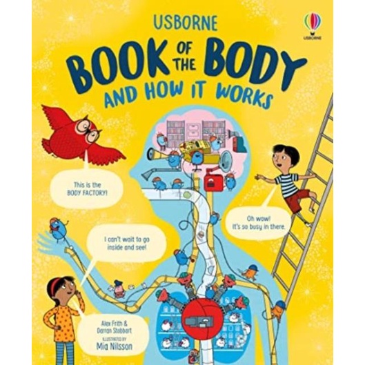 Usborne Book of the Body and How it Works(精裝)/Alex Frith【禮筑外文書店】