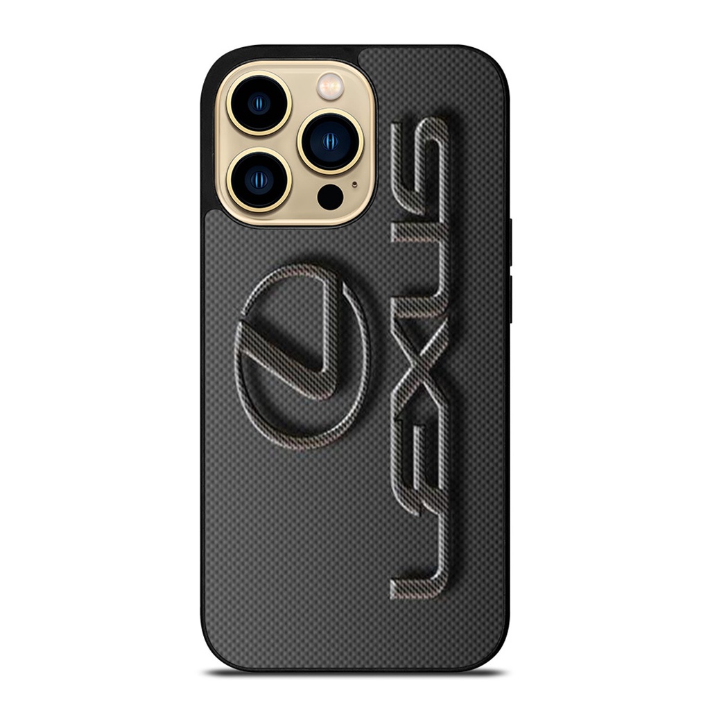 新品LEXUS CAR LOGO CARBON 時尚新款精緻手機殼保護套適用於 IPhone 15 Pro Max