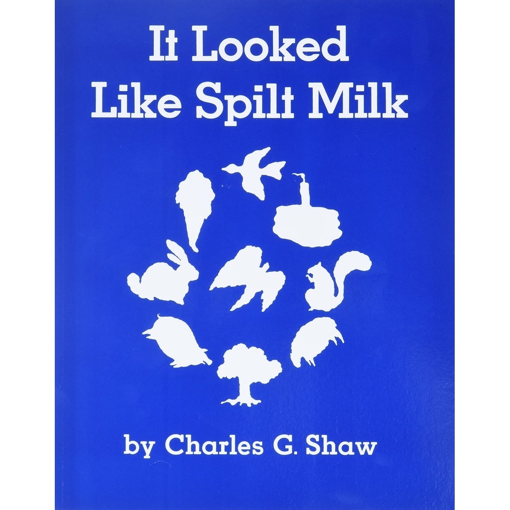 It Looked Like Spilt Milk (硬頁書)/Charles G. Shaw【禮筑外文書店】