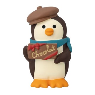 日本 DECOLE Concombre Bonjour巧克力公仔/ 巧克力師企鵝 eslite誠品