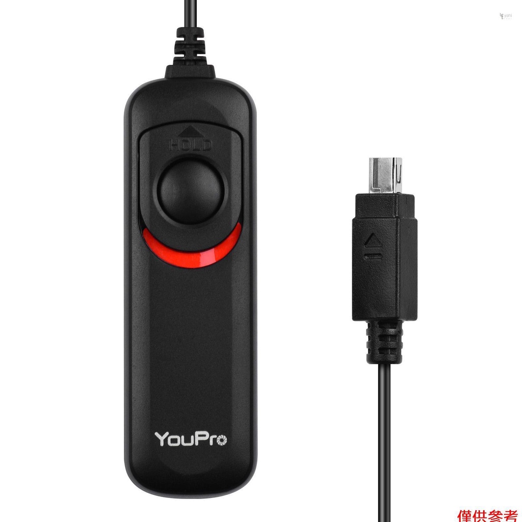 YOH YouPro DC2 型快門釋放線定時器遙控器 1.2m/3.9ft 替換件適用於 D7700 D7200 D7