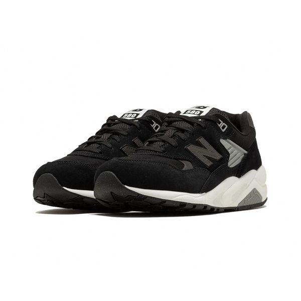 Kazima｜New Balance 580 復古 休閒鞋 麂皮 黑色 黑白 黑灰 灰黑 MT580ED2