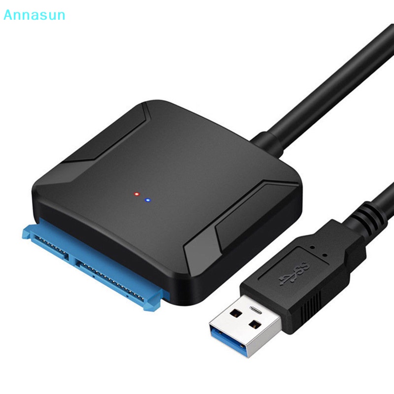Annasun USB 3.0 轉 IDE/SATA 轉換器適配器,適用於 2.5"/3.5" SATA/IDE/SSD