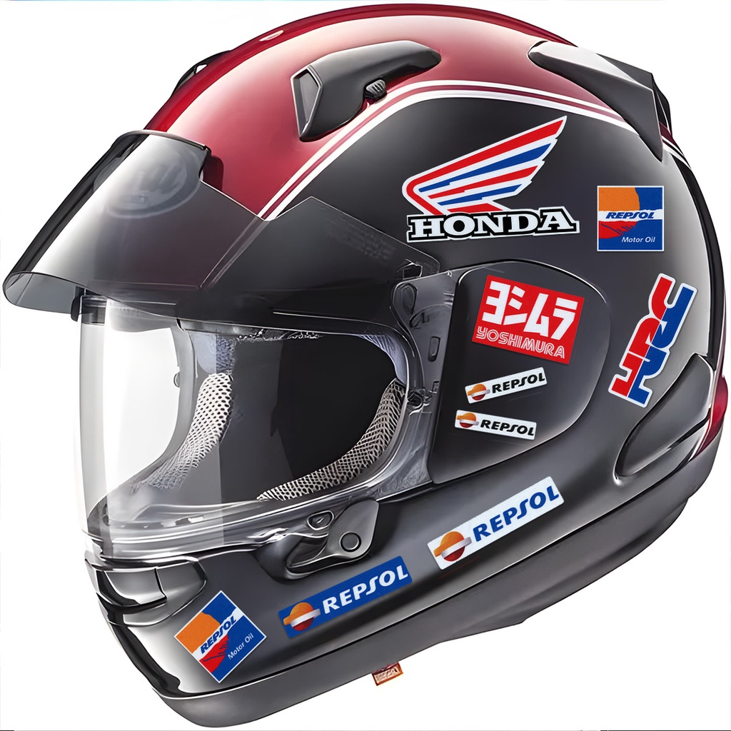 HONDA 適用於本田反光貼改裝摩托車貼電動自行車貼時尚jdm個性創意定制頭盔防水