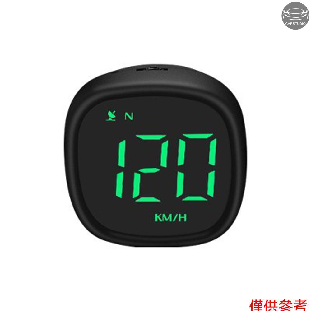 汽車摩托車平視顯示器 LED 數位 GPS 車速表 支援 MPH/KMH 時間顯示 超速警報 疲勞駕駛提醒 帶光感應器