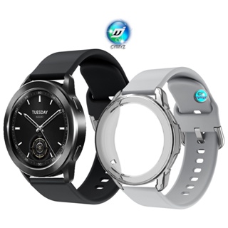 小米 watch s3 錶帶 xiaomi watch S3 錶帶 硅膠帶 小米 xiaomi watch S3 保護殼