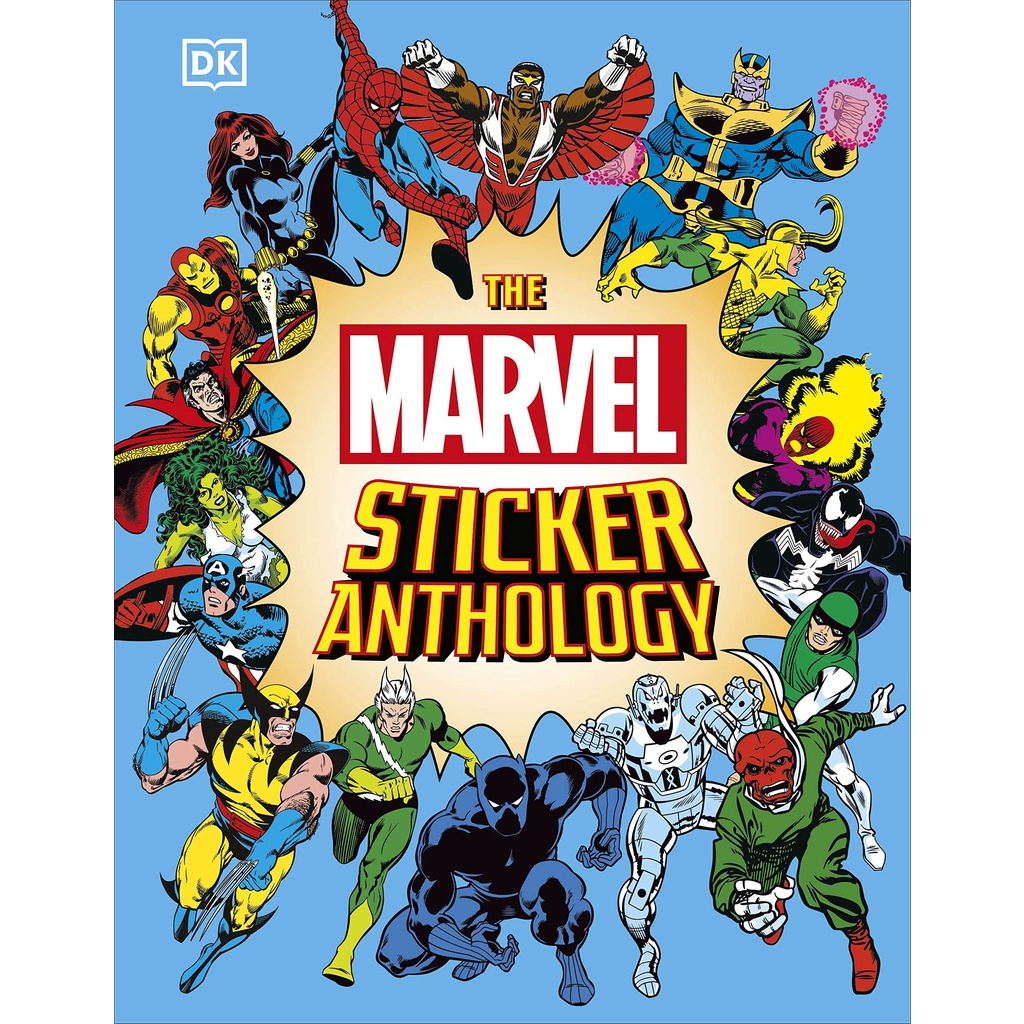 《Dk Pub》Marvel Sticker Anthology(精裝)/Dk【禮筑外文書店】