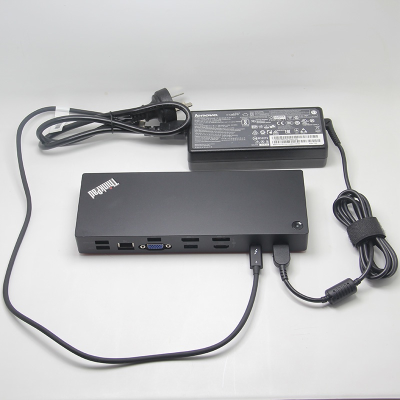 【現貨速發】聯想ThinkPad雷電3dock擴展塢X1 T480S等通用型thunder bolt3塢站