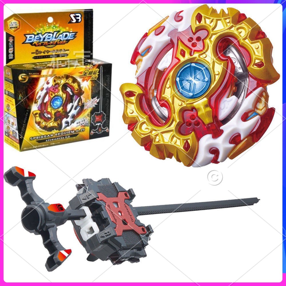 【優選好物】 戰鬥陀螺 爆烈世代 B100 B-100 巨神鎮魂  Beyblade  帶發射器 陀螺玩具