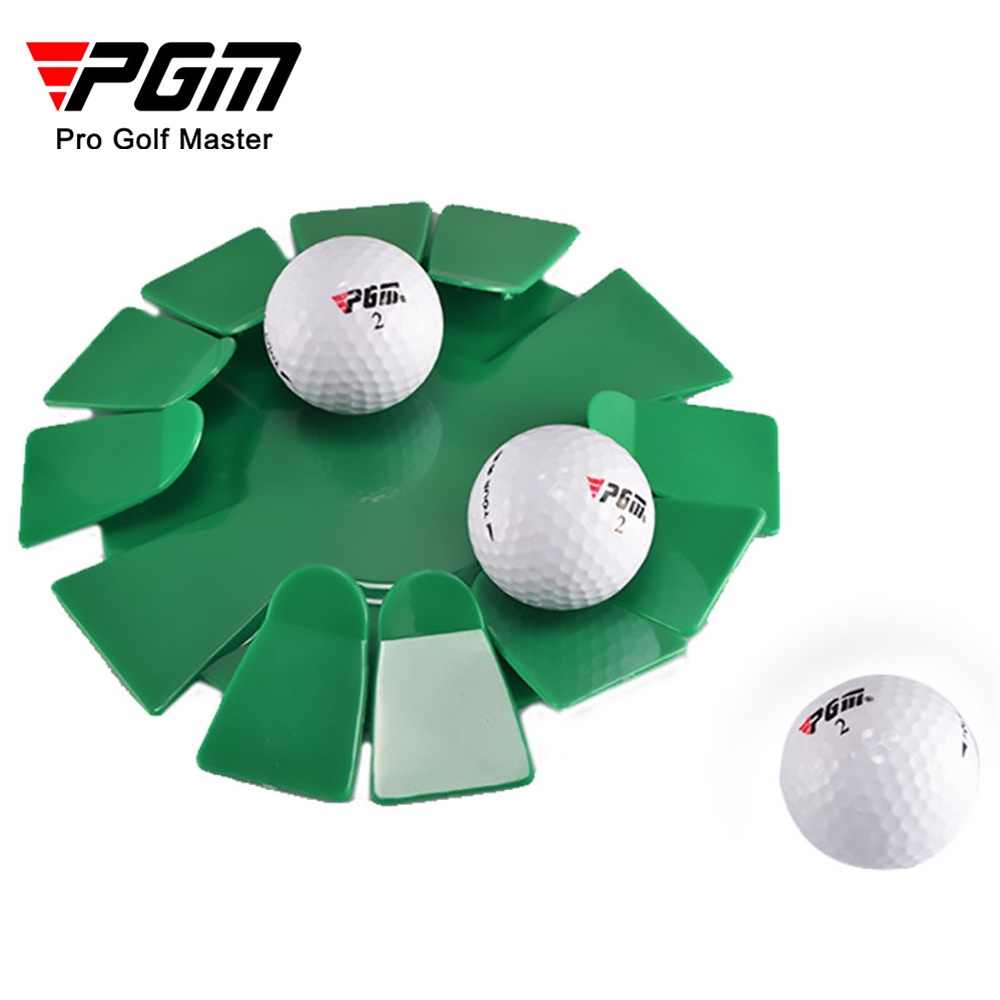 PGM 高爾夫球盤 室內推杆練習盤 便捷實用 果嶺洞杯盤 接球器 DB004