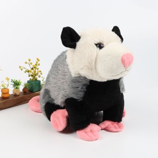特惠促銷🚀🚀✨新品Opossum Plush負鼠模擬大老鼠毛絨公仔 卡通動物玩偶