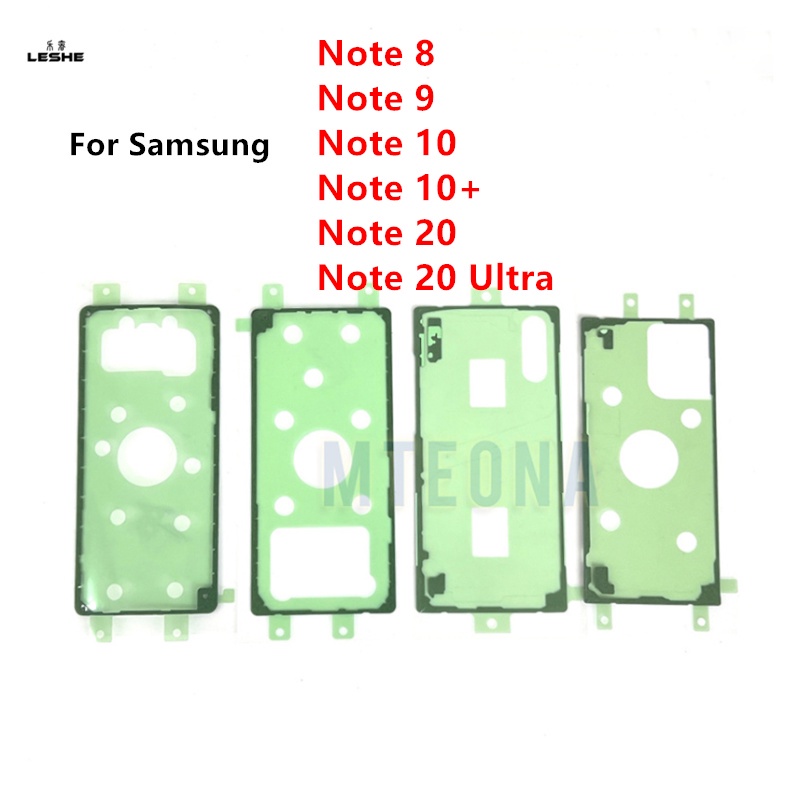 SAMSUNG 背面電池貼紙膠水適用於三星 Galaxy Note 8 9 10 Note10 Plus Note20