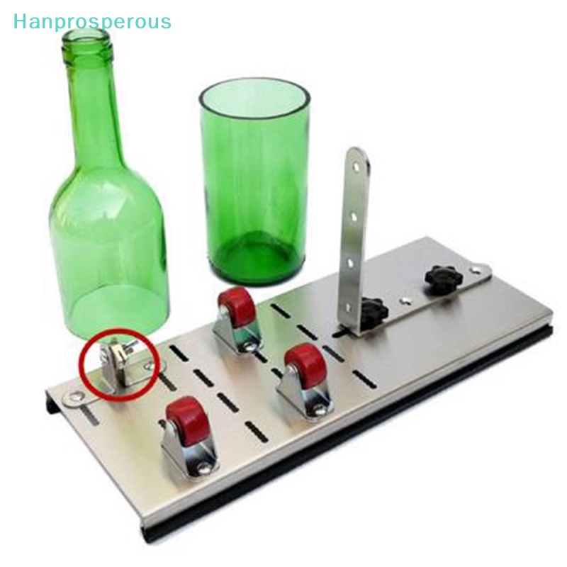 Hanprosperous&gt; 2 件裝酒瓶切割工具替換切割頭玻璃瓶切割器井