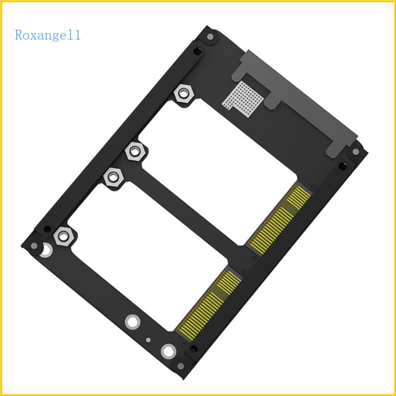 Rox mSATA SSD 到 2 5 英寸適配器,帶鋁框支架將 mSATA SSD 轉換為 2 5 驅動器
