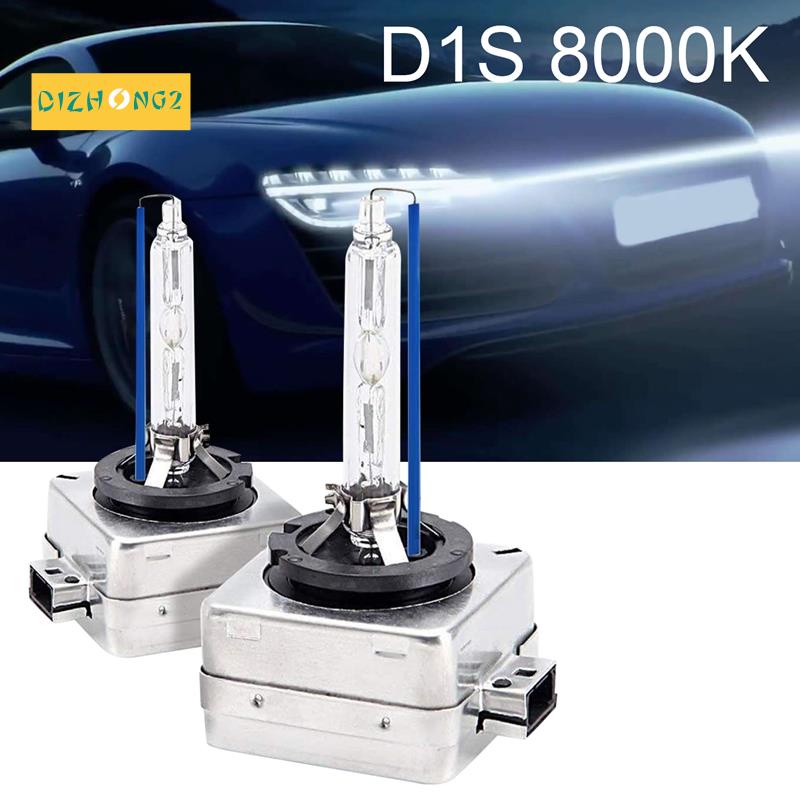 2pcs D1C D1S D1R 8000K 冰藍色 HID 氙氣汽車大燈 35W 遠近光燈燈泡,適用於 -BMW -A