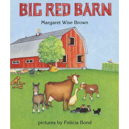 Big Red Barn(硬頁書)/Margaret Wise Brown【禮筑外文書店】