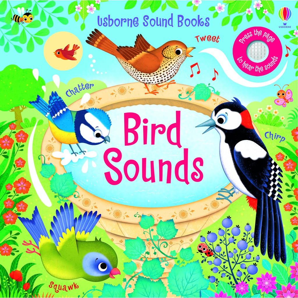 Bird Sounds (硬頁音效書)/Sam Taplin Usborne Sound Books 【禮筑外文書店】