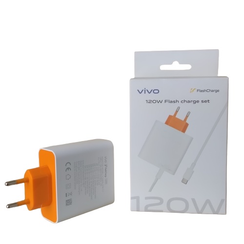充電器 Vivo 120W IQOO 充電器 V12066LOAO 閃充原裝 Type C 適用於 Vivo IQOO