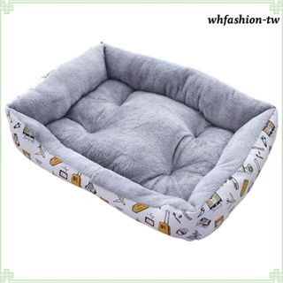 [WhfashionTW] 貓或小狗寵物床冬季舒適床窩屋適合小型小狗