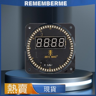 【AM-002】電子數字顯示時鐘模塊 LED 顯示鬧鐘數字時鐘套件