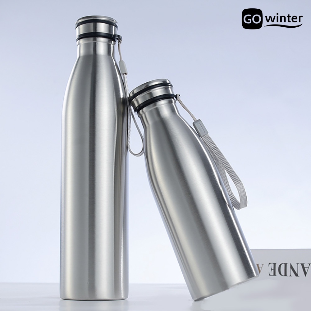 [摩卡運動]不鏽鋼單層運動水壺 帶提手運動瓶 水杯