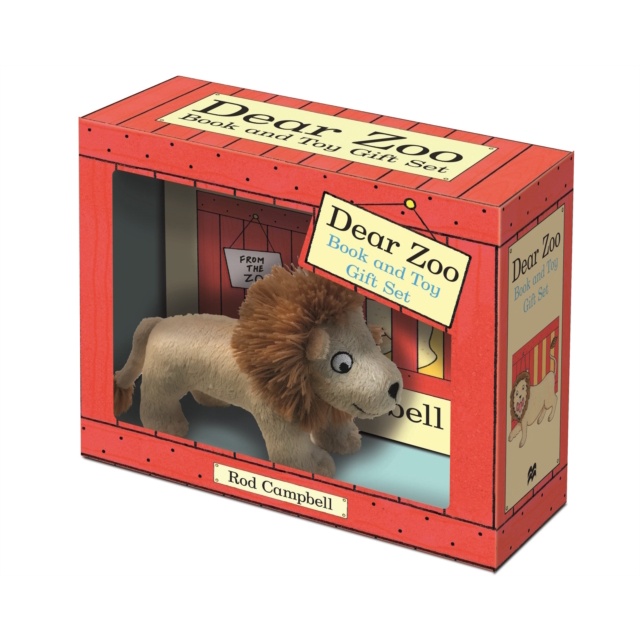 Dear Zoo Book and Toy Gift Set：Lion(盒裝)/Rod Campbell【三民網路書店】