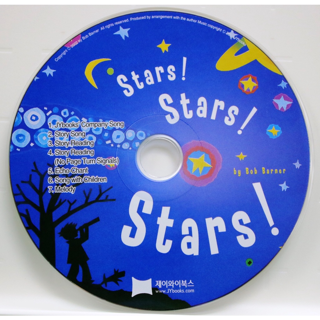 Stars! Stars! Stars! (1CD only)(韓國JY Books版) 廖彩杏老師推薦有聲書第2年第8週/Bob Barner【三民網路書店】