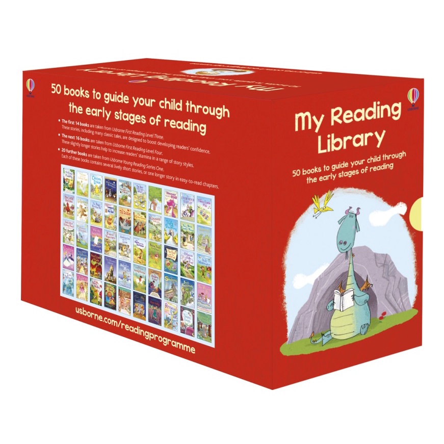 Usborne My Reading Library (共50本)(盒裝)/Usborne【禮筑外文書店】