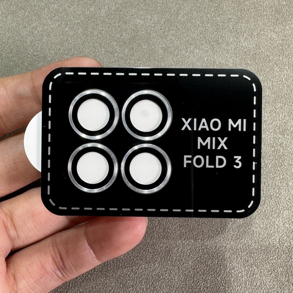 小米 Mix Fold 3 鷹眼 鏡頭保護貼CD紋金屬邊框鏡頭蓋適用於小米 Mix Fold 3 鏡頭 合金定位