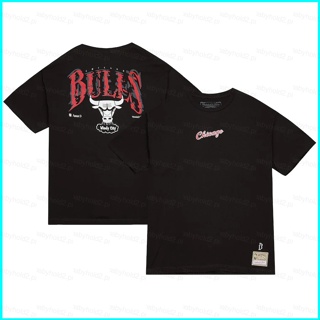 球衣 2024 中性芝加哥公牛隊黑色 SUGA x NBA T 恤短袖運動 T 恤球迷版