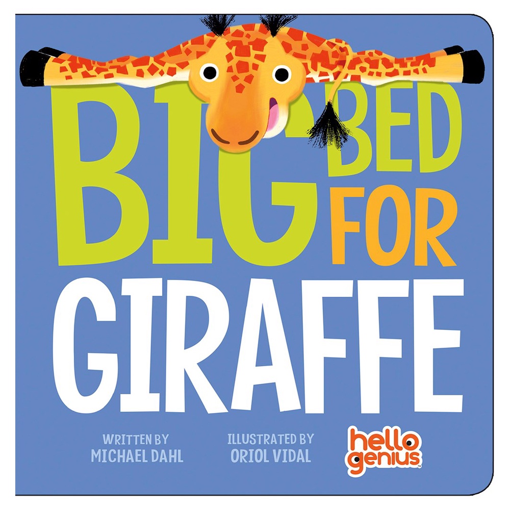 Big Bed for Giraffe (硬頁書)/Michael Dahl Hello Genius 【禮筑外文書店】