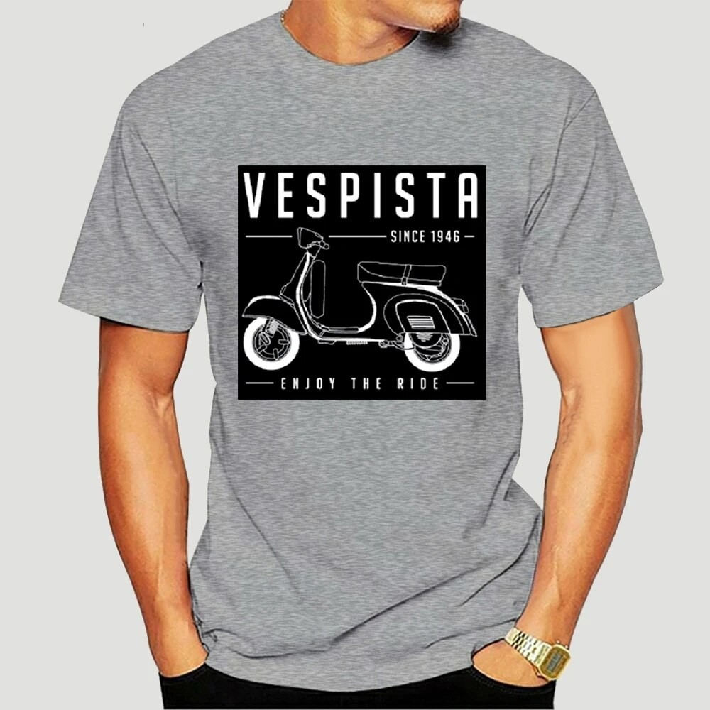 Vespista - T 恤毛皮 Vespa Lambretta Roller Piaggio 滑板車 Geschenk