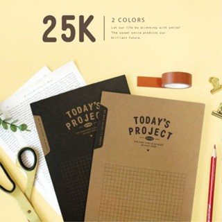 簡單生活-25k TODAY'S方格筆記書(牛皮)【金石堂】
