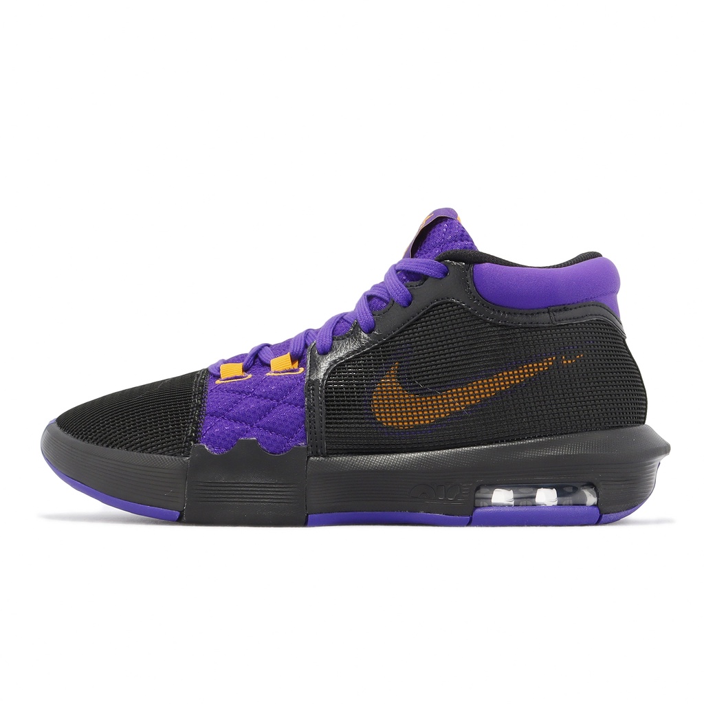 Nike 籃球鞋 LeBron Witness VIII EP 8 Lakers 湖人 男鞋 FB2237-001