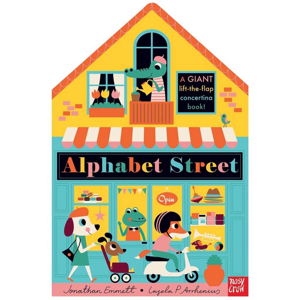 Alphabet Street (硬頁書)/Jonathan Emmett【禮筑外文書店】