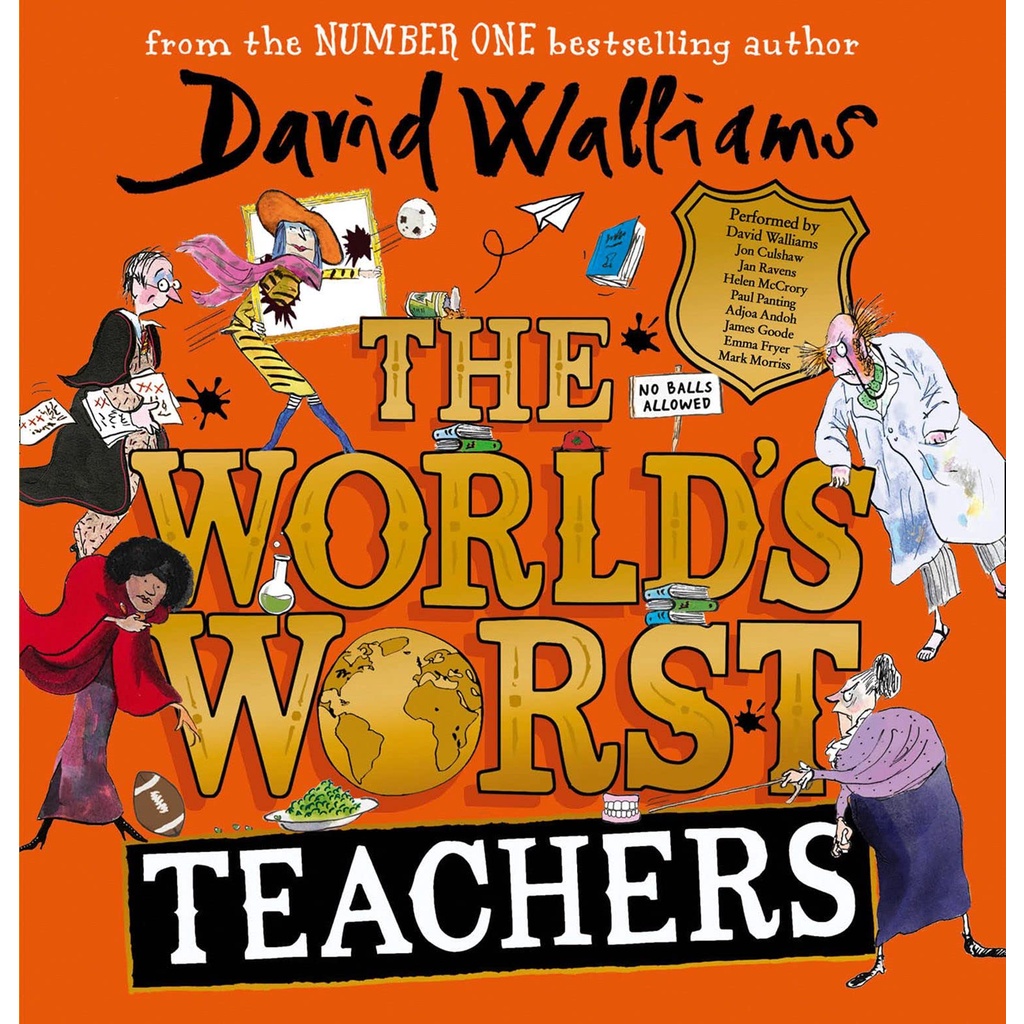 The World's Worst Teachers (Audio CD)(有聲書)/David Walliams【三民網路書店】