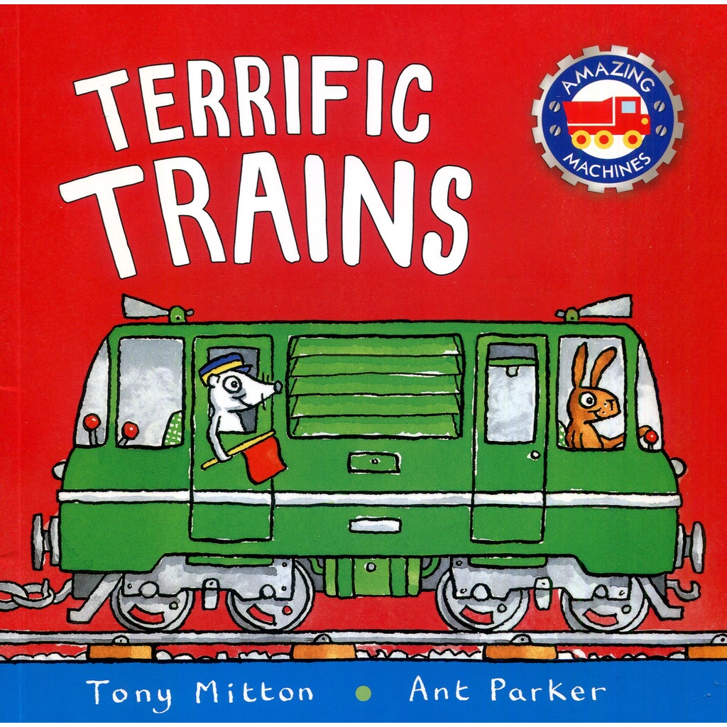 Terrific Trains/Tony Mitton【禮筑外文書店】